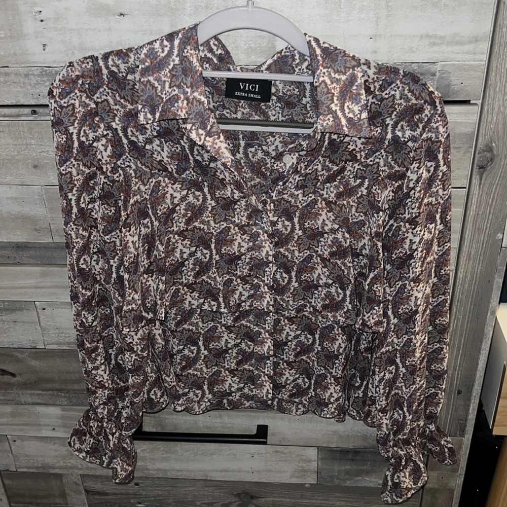 Vici extra small blouse